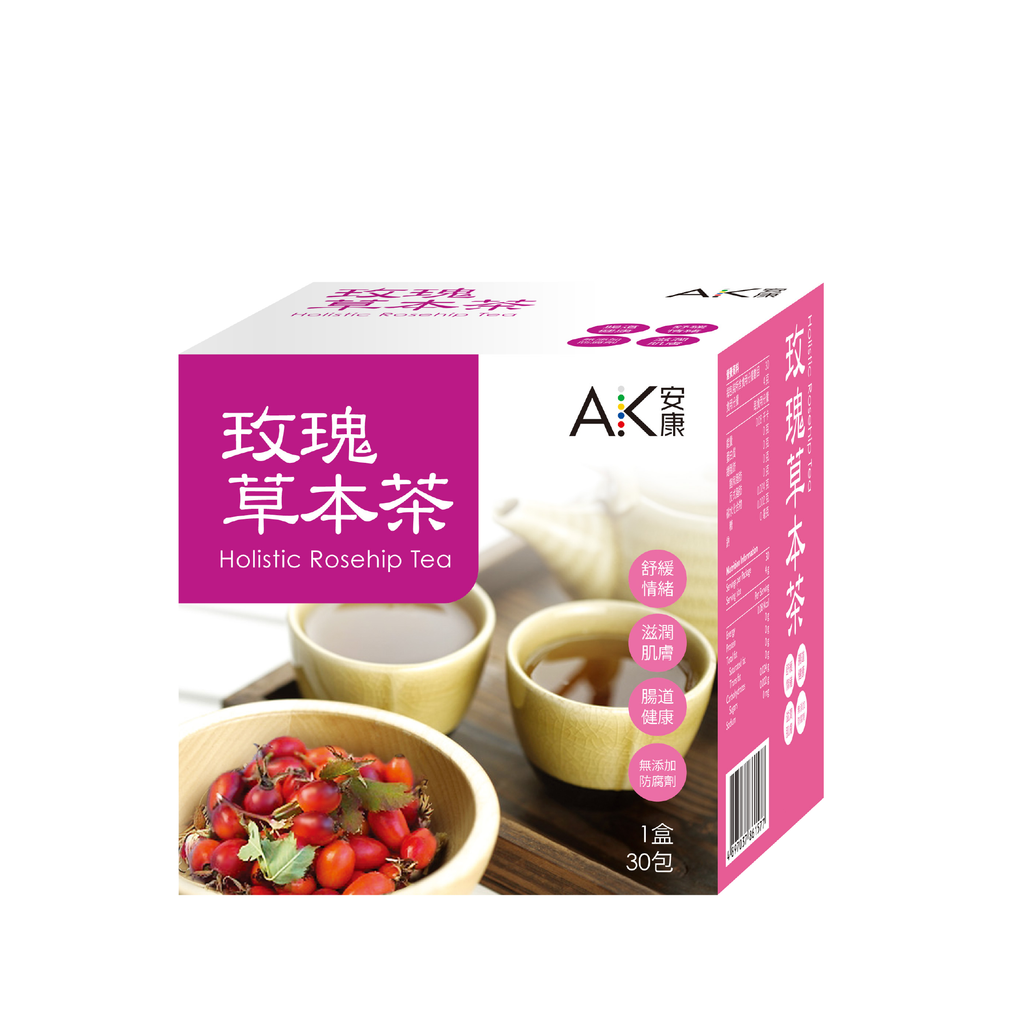 玫瑰草本茶(30包/盒)