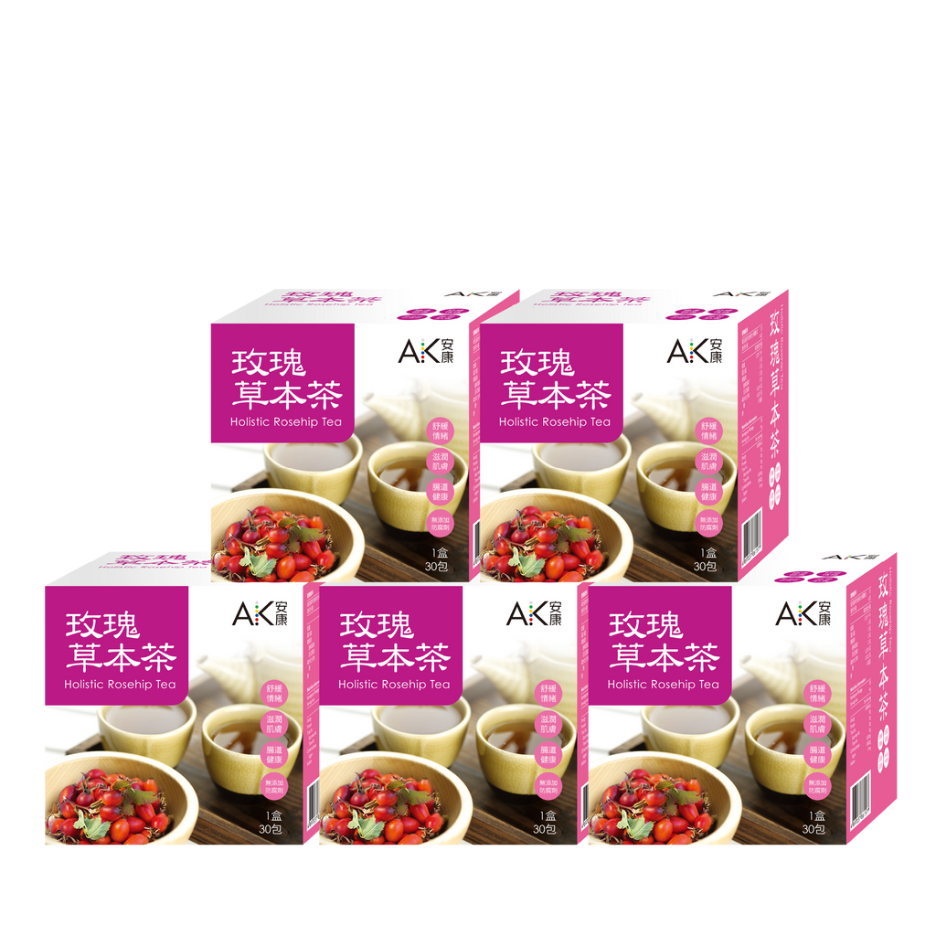 【5盒優惠】玫瑰草本茶(30包/盒)